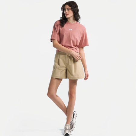 Футболка TNF W S/S Evolution Oversized Tee (Женский; L; LightMahogany)
